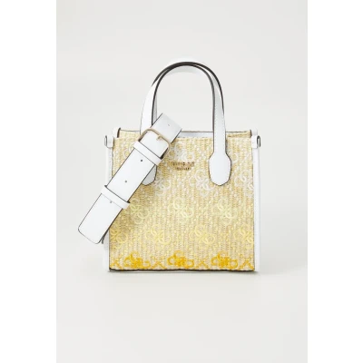 Afbeelding van Guess Silvana 2 COMP MINI TOTE Handtas, Dames, Maat: One Size, Cornsilk