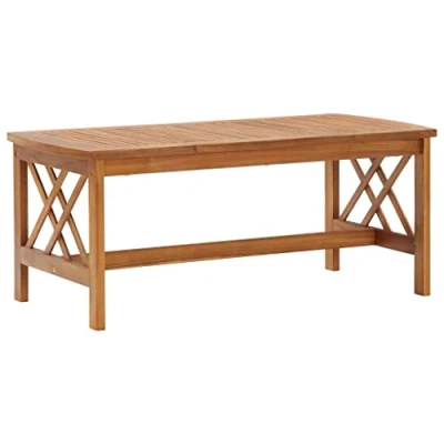 Afbeelding van Salontafel 102x50x43 cm massief acaciahout