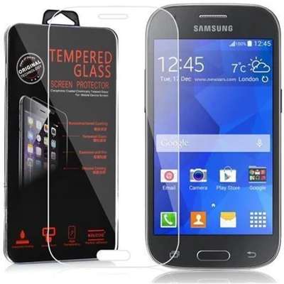 Afbeelding van Cadorabo Screenprotector geschikt voor Samsung Galaxy ACE STYLE Pantser film Beschermende in KRISTALHELDER Geharde (Tempered) display beschermglas 9H hardheid met 3D Touch