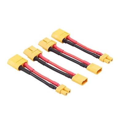 Afbeelding van OliRC 4pcs XT30 XT 30 to XT60 60 Male Female RC Connector Adapter with 16awg 5cm(C84 4)
