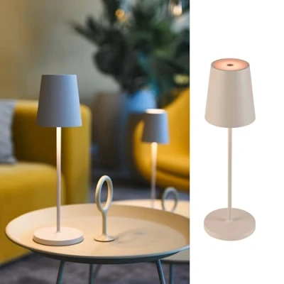 Afbeelding van Slv vinolina two tafellamp accu ip65 2200 2700 3000k touch beige 1007697