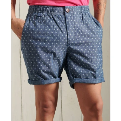 Afbeelding van Superdry Sunscorched Chino Korte Broek Heren Indigo Texture S