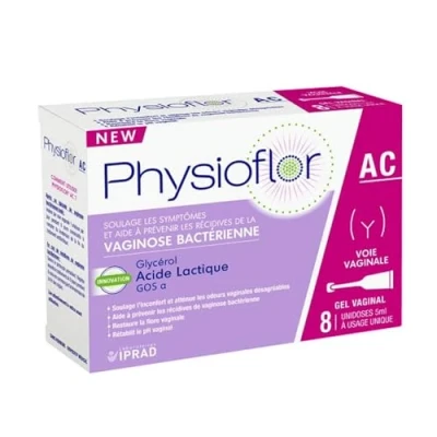 Afbeelding van Physioflor Vaginale Gel Helpt Bacteriële Vaginose voorkomen Unidos 8x5ml