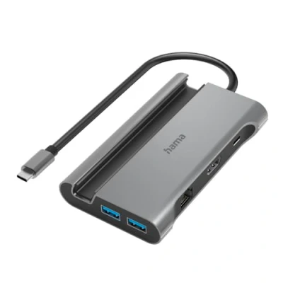 Afbeelding van Hama Connect2Mobile 7 poorts USB 3.2 Gen 1 Hub (USB 3.0) met snellaadpoort, C stekker, Ultra