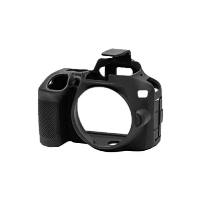 Afbeelding van easyCover Siliconen cameratas Bescherming voor uw camera Nikon D3500 Zwart