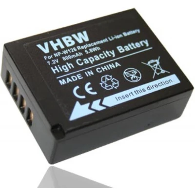 Afbeelding van Camera accu compatibel met Fujifilm NP W126 en W126S / 800 mAh