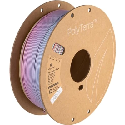 Afbeelding van Polymaker Polyterra PLA Gradient 1.75mm 1kg Pastel Rainbow