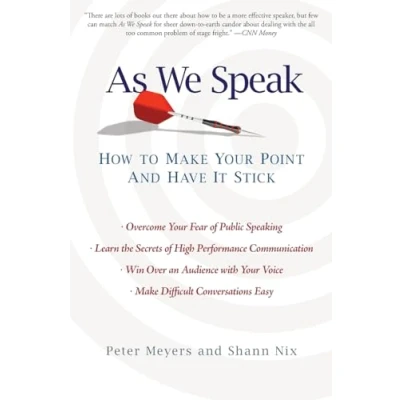 Afbeelding van As We Speak: How to Make Your Point and Have It Stick