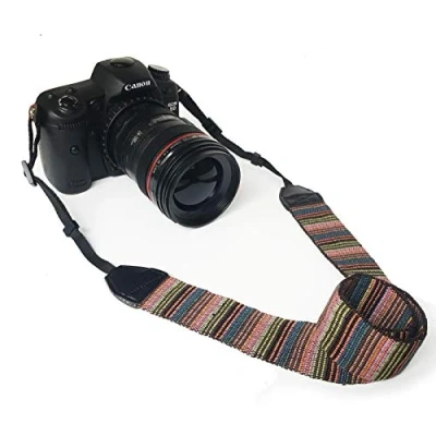Afbeelding van Alled Camera, afneembare schouderriem, snelsluiting, voor alle camera&#039;s DSLR Canon Nikon Sony Lumix Olympus Pentax Kodak vintage camerariem