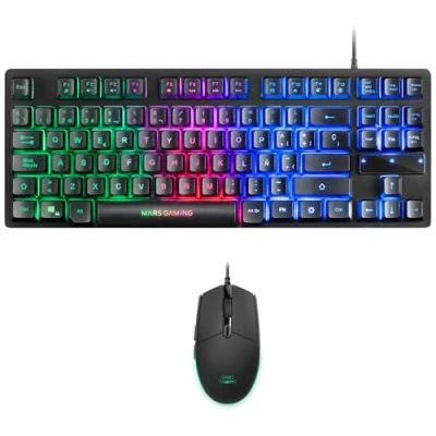 Afbeelding van Mars Gaming MCPTKL, H Mech Toetsenbord mi muisset, 3200dpi, ES lay out