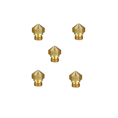 Afbeelding van Sienoc Extruder voor 3D printer, mondstuk, compatibel met M7 MK10 Makerbot 1,75 mm (0,5 mm, 5 stuks)