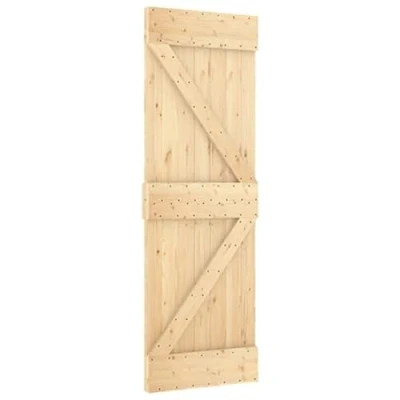 Afbeelding van vidaXL Deur NARVIK 70x210 cm massief grenenhout
