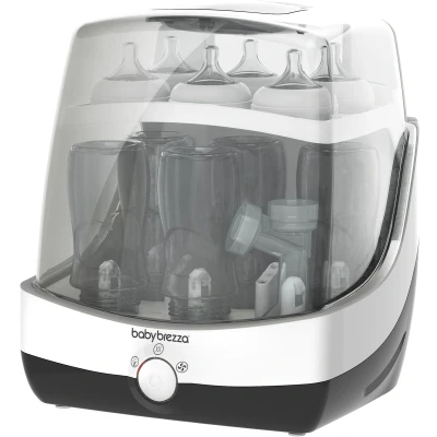 Afbeelding van Baby Brezza Supersnelle sterilisator en droger Steriliseert én droogt flesjes in slechts 10 minuten!