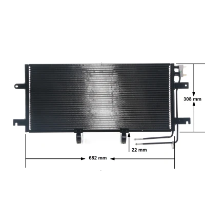 Afbeelding van Condensor, airconditioning MAHLE AC 332 000S