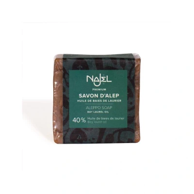 Afbeelding van Najel Aleppo zeep laurier olie 40% 185 g