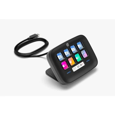 Afbeelding van Elato Stream Deck Neo 8 Aanpasbare LCD Toetsen PC &amp; Mac Zwart