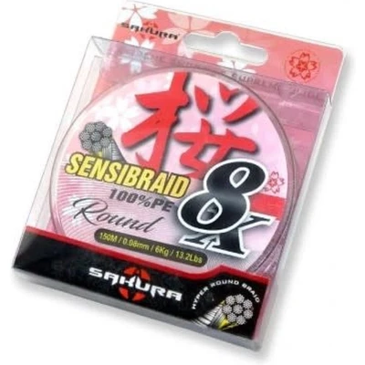 Afbeelding van Sakura Sensibraid Smoke 8X Braid (150m) Maat : 0.12mm