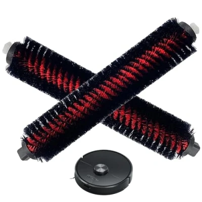 Afbeelding van Accessoireset for Roborock S7 Pro Ultra, originele reinigingsborstel, 2 stuks rolborstel, hoofdborstel accessoires, hogesnelheidsreinigingsrolborstels S7/S8 Maxv