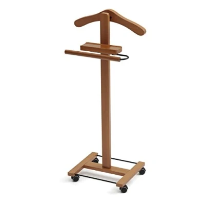 Afbeelding van Europe &amp; Nature Valet Chery Nachtdiener, hout, bruin, 32 x 37 101 cm