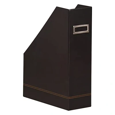 Afbeelding van Rhodia 118836C lectuurbak Kunstleer Zwart, Oranje