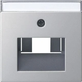 Afbeelding van Gira afdekrozet tk uae iae net 55 edelstaal 0284600