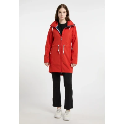 Afbeelding van Softshell jas DREIMASTER XXL / Rood 94% Polyester 6% Elastaan