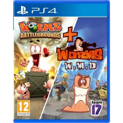 Afbeelding van Worms Battlegrounds + WMD (Double Pack)