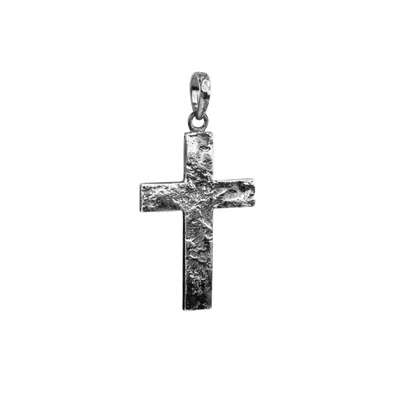 Afbeelding van Kuzzoi Cross USED LOOK Bedel silvercoloured, Heren, Maat: One Size, Silver coloured