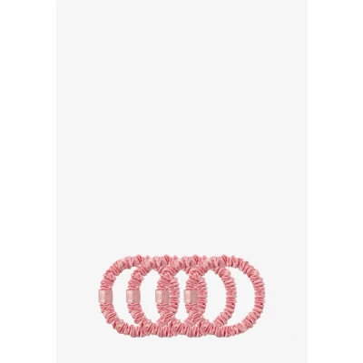 Afbeelding van SLIP PURE SILK Skinny Scrunchies Haaraccessoire, Dames, Maat: 27 g, Rose