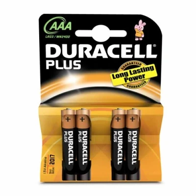 Afbeelding van Duracell Mini Penlite Pak AAA 4 stuks