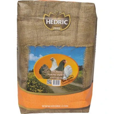 Afbeelding van Hedric Legmeel Rood zak 20kg Compleet Legvoer voor Intensere Eierdooierkleur