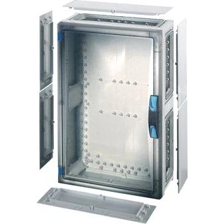 Afbeelding van Hensel lege behuizing ip66 bm4 366x546x186 wand dicht transparante deur fp 0461