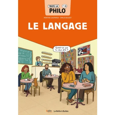 Afbeelding van Toute la philo en BD Le langage