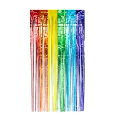 Afbeelding van Boland Foliegordijn Regenboog Multi