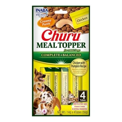 Afbeelding van Inaba Churu Meal Topper hond Kip met pompoen