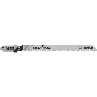 Afbeelding van Bosch T101BR Decoupeerzaagblad Clean for Wood (25 Stuks)