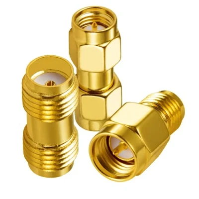 Afbeelding van Vecys 4G SMA adapter 3 Type Kit stekkeradapter aansluiting stekker naar stopcontactadapter antenne voor 2G 3G LTE antennerouter Amateurradio