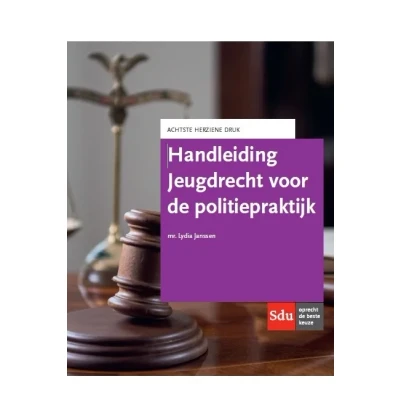 Afbeelding van 9789012405195 Handleiding Jeugdrecht voor de politiepraktijk.