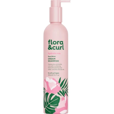 Afbeelding van Flora &amp; Curl Rose Water Cream Shampoo