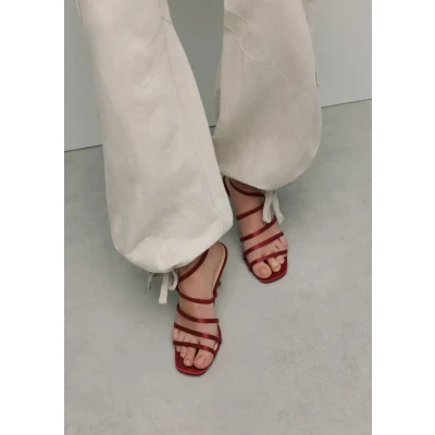 Afbeelding van Sacha Rode Sandalen Met Hakken (Maat 37)