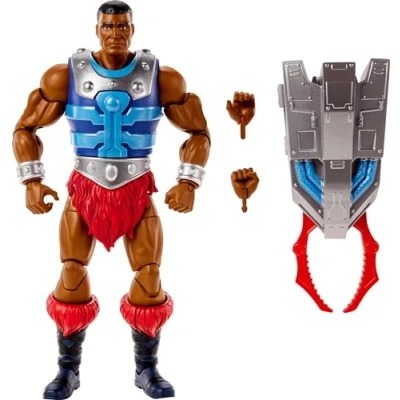 Afbeelding van Master Of The Universe Clamp Champ 18 Cm Figuur Rood