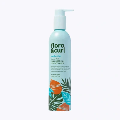 Afbeelding van Flora &amp; Curl Sooth Me Coconut Mint Refresh Conditioner