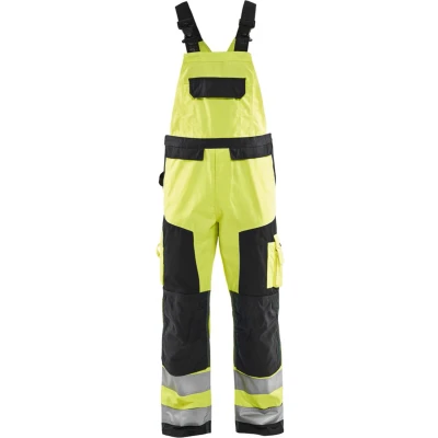 Afbeelding van Blaklader Bretelbroek High Vis 2660 1811 Geel/Zwart C156