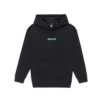 Afbeelding van Element Simple LOGO PO Y Unisex Sweater voor kinderen, Maat: 164, Flint black