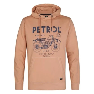 Afbeelding van Petrol Industries Heren Artwork Hoodie Palmcove Rood Maat S
