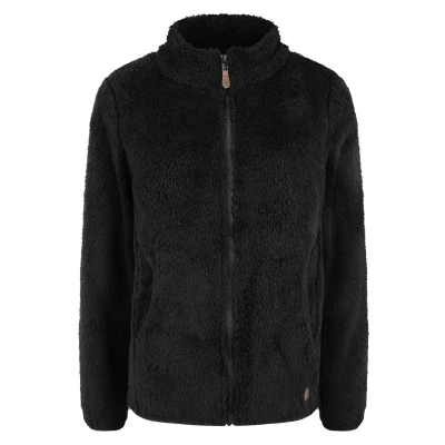 Afbeelding van Oxmo Telsa Fleecejas, Dames, Maat: Large, Black