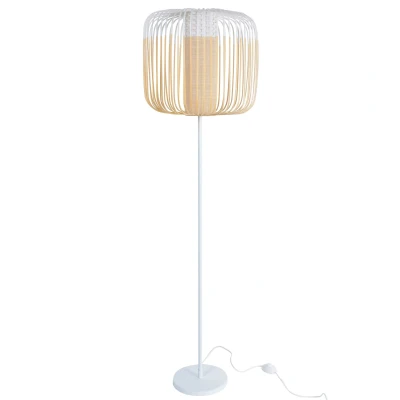 Afbeelding van Forestier Bamboo Light vloerlamp wit