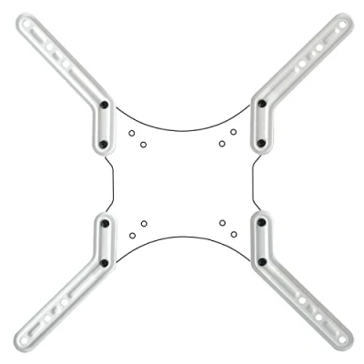 Afbeelding van VESA adapterplaten voor LCD LED OLED Plasma Curved TV beugel uitbreiding van 200 naar 300 en 400 wit Model: AD22W