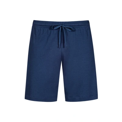 Afbeelding van mey Serie Solid Night Pyjamabroek, Heren, Maat: Small, Neptune