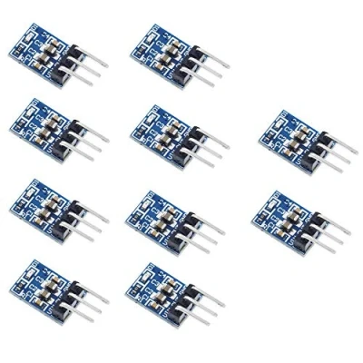 Afbeelding van ZkeeShop 10 stuks DC Buck Module 3.3 spanningsregelaar 4.75V 12V tot 3.3V Step Down energievoorzieningsmodule 800mA